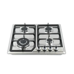 Puresonic PS-SS4B60 Stainless Steel 4 Burner Gas Hob