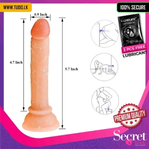 Realistic Silicone Small Size Dildo With Suction Cup