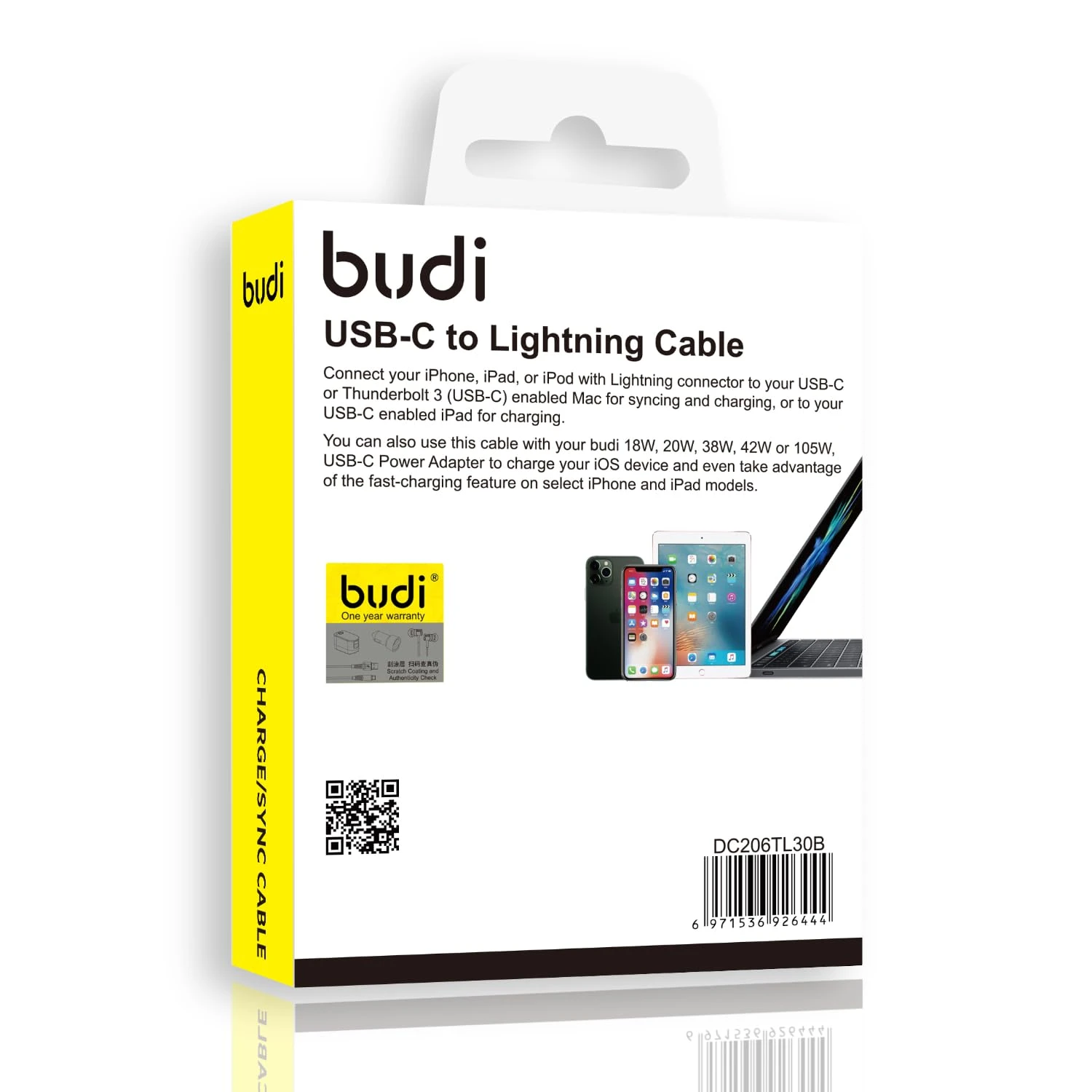 Generic USB C to Lightning 20W Fast Charging Cable - image 3