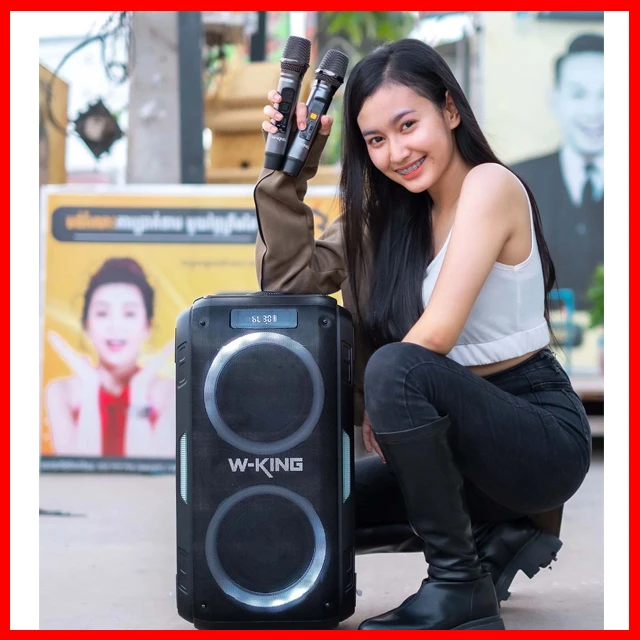 W-King T9 Pro 120W Portable Bluetooth Speaker 2 Mics - image 6