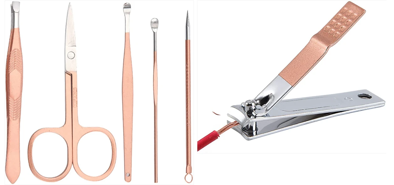 Generic Nail Clipper Kit Manicure Pedicure Tools - image 2