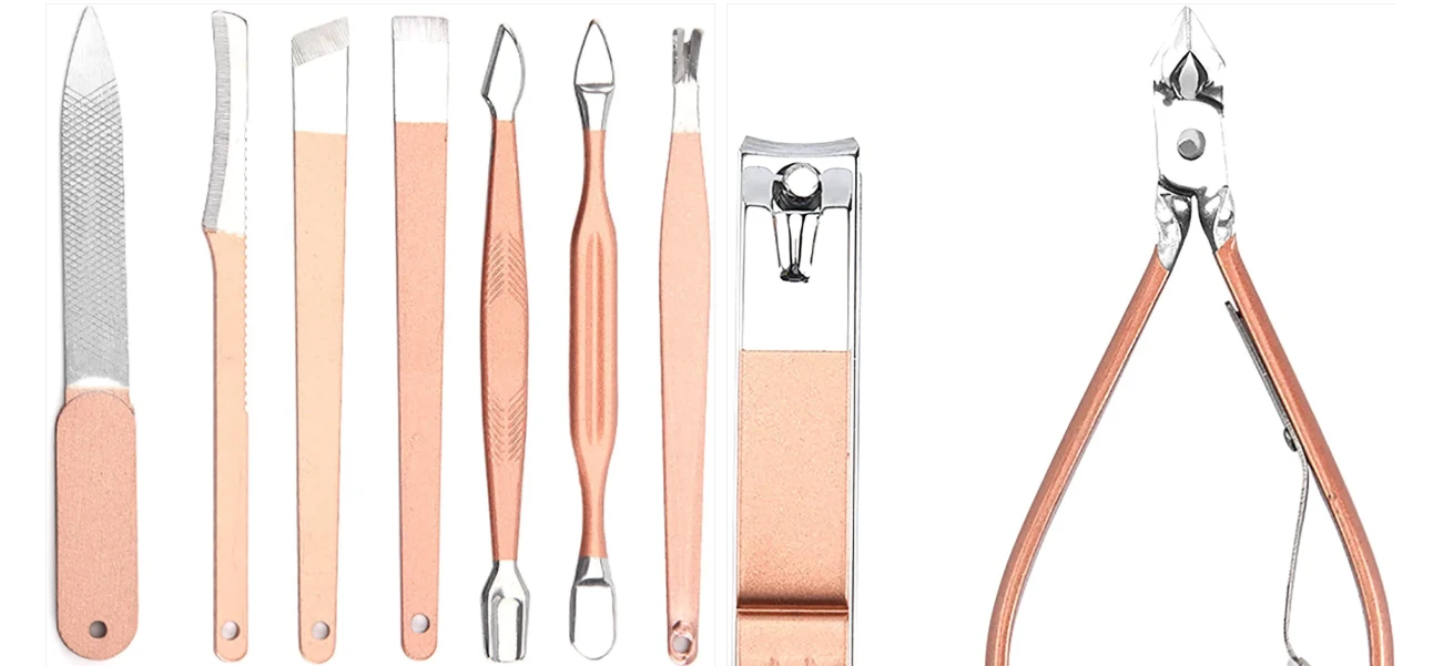 Generic Nail Clipper Kit Manicure Pedicure Tools - image 3
