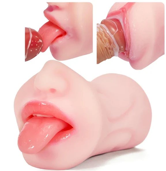 Generic Realistic Oral & Pussy Pocket Pussy Masturbator - image 6