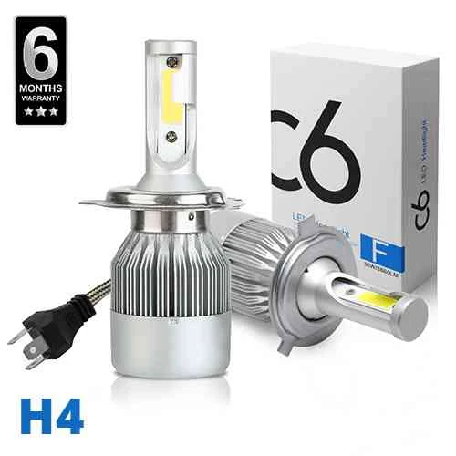 Generic C6 2Pcs LED Head Light High/Low Beam - image 5