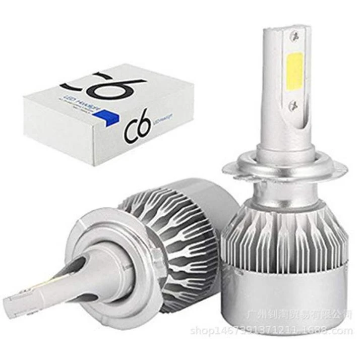 Generic C6 2Pcs LED Head Light High/Low Beam - image 2
