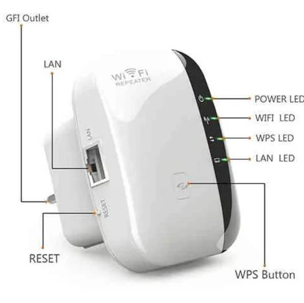 Generic WIFI Repeater 300Mbps Wireless Extender - image 5