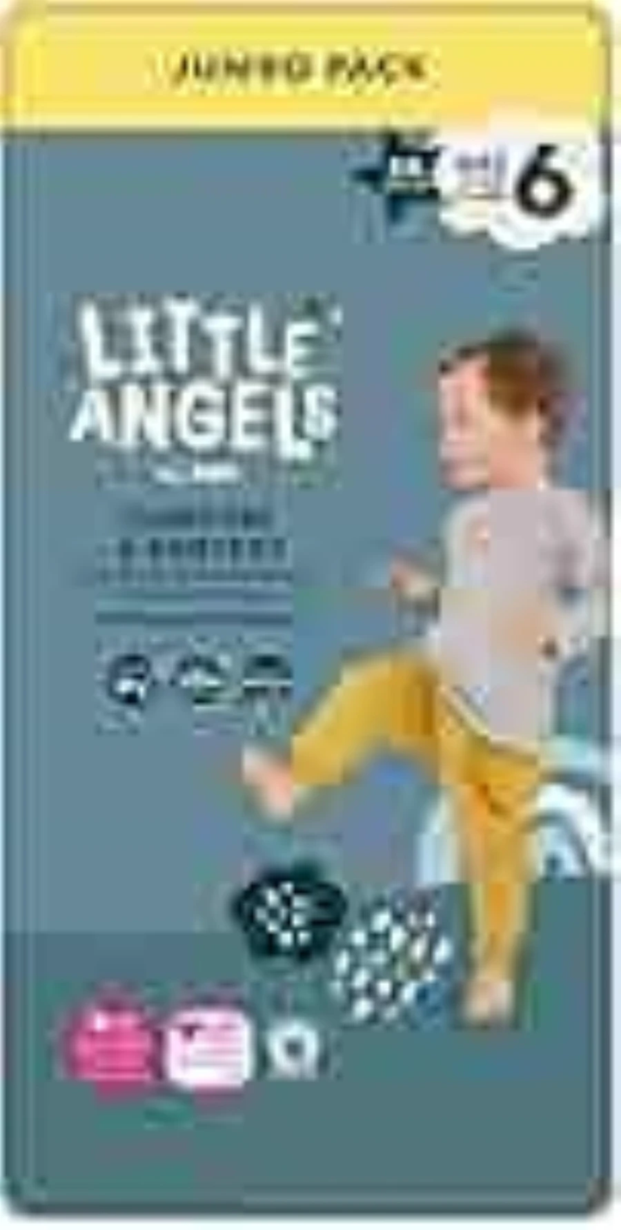 Asda Little Angels Size 6 Nappies Jumbo Pack 13-18kg