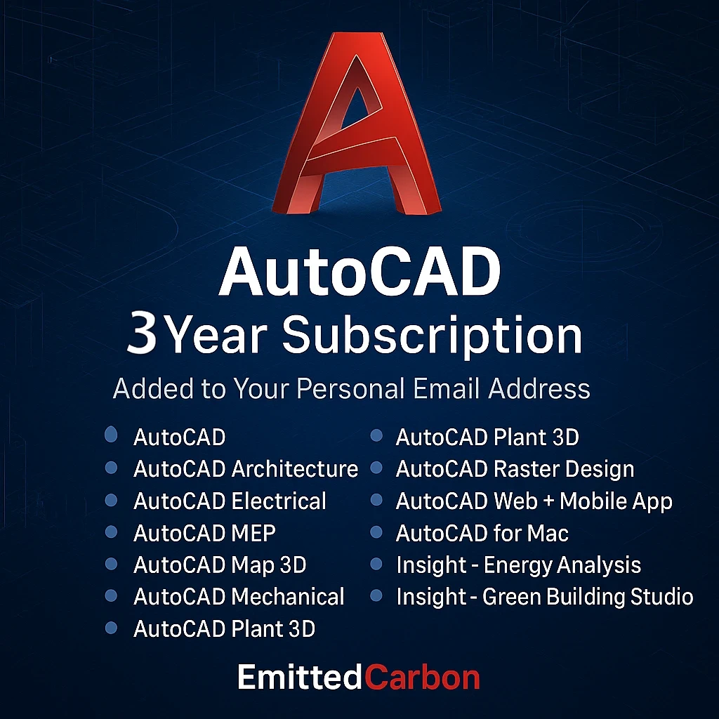 Autodesk AutoCAD 2026 Latest 3 Year Subscription