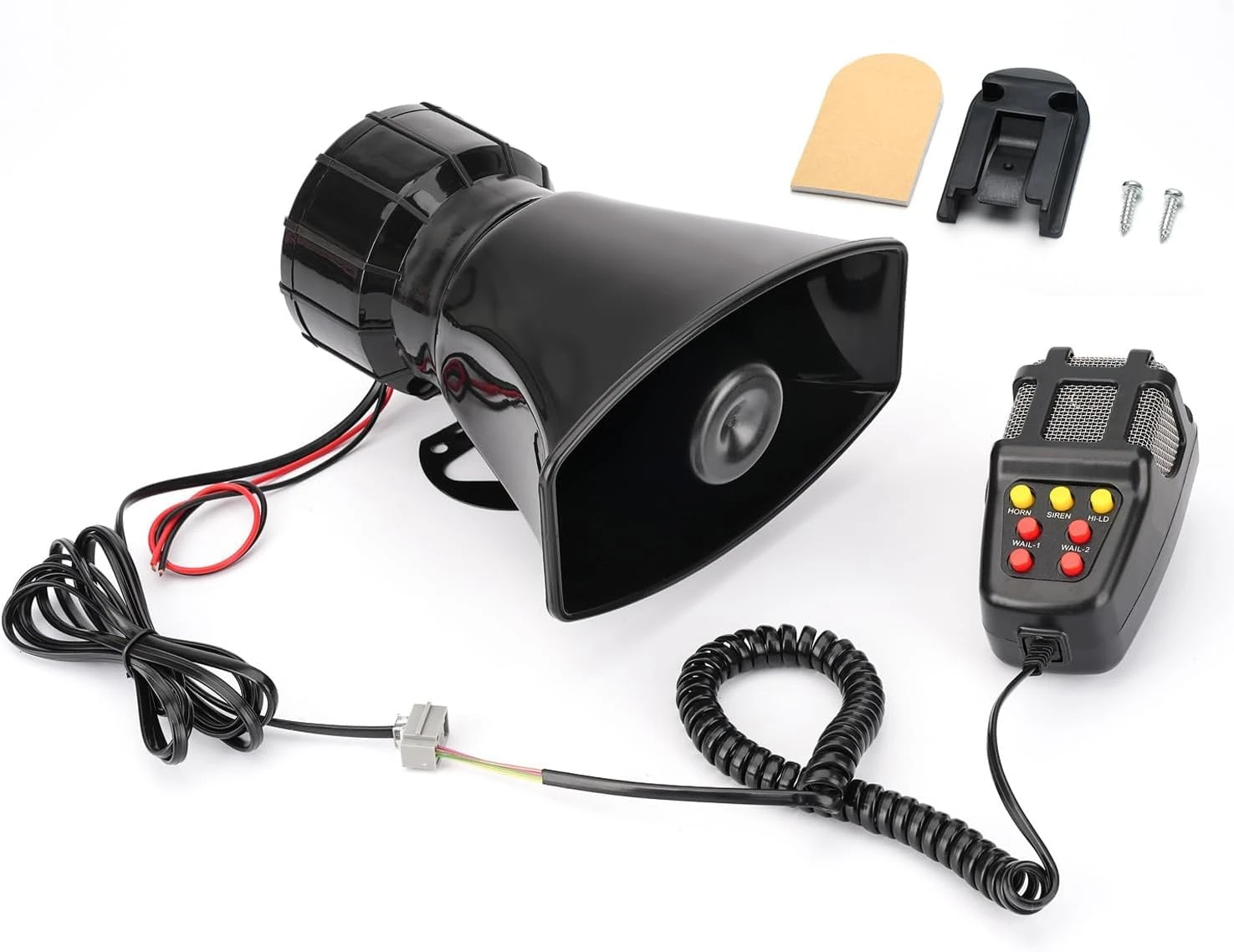 Generic Car Emergency Siren Horn with Mic (7 Sounds) - image 4