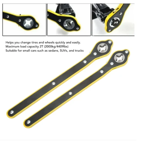 Generic Ratchet Wrench Tire Wheel Lug for Car Repair - image 5