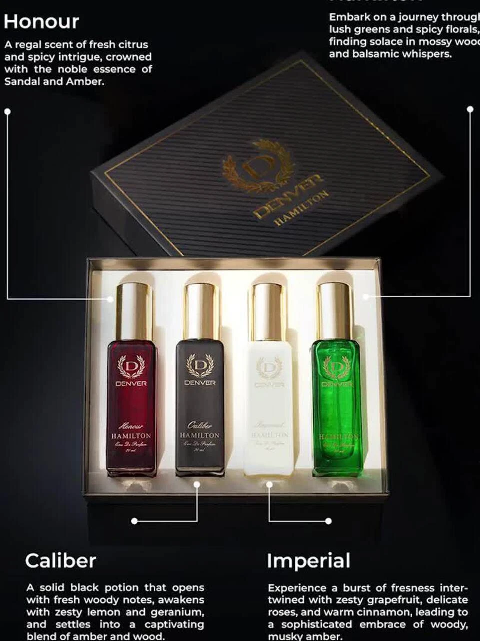 Denver 4 x 20ml Perfume Set Premium Fragrances - image 3