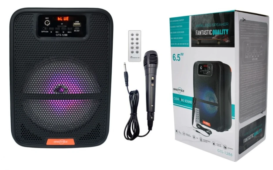 Generic GTS-1286 Portable Bluetooth Speaker - image 2