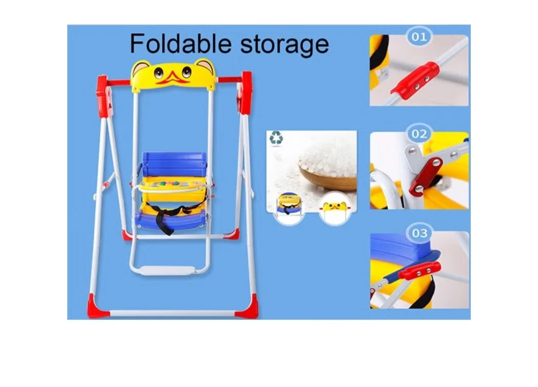 Generic Baby Swing Music Triple Fixing Strap - image 4