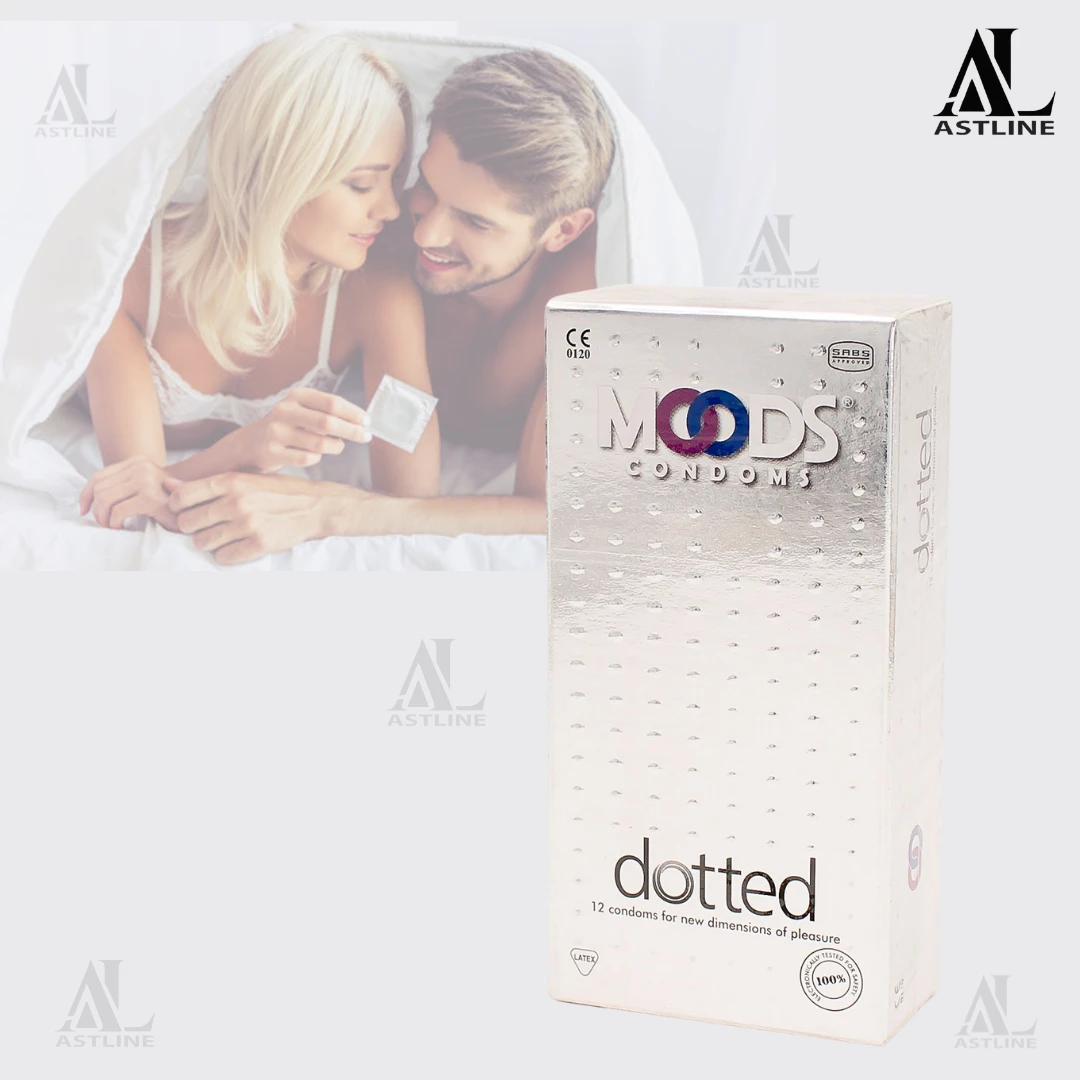 MOODS Dotted Condoms 12Pcs - image 3
