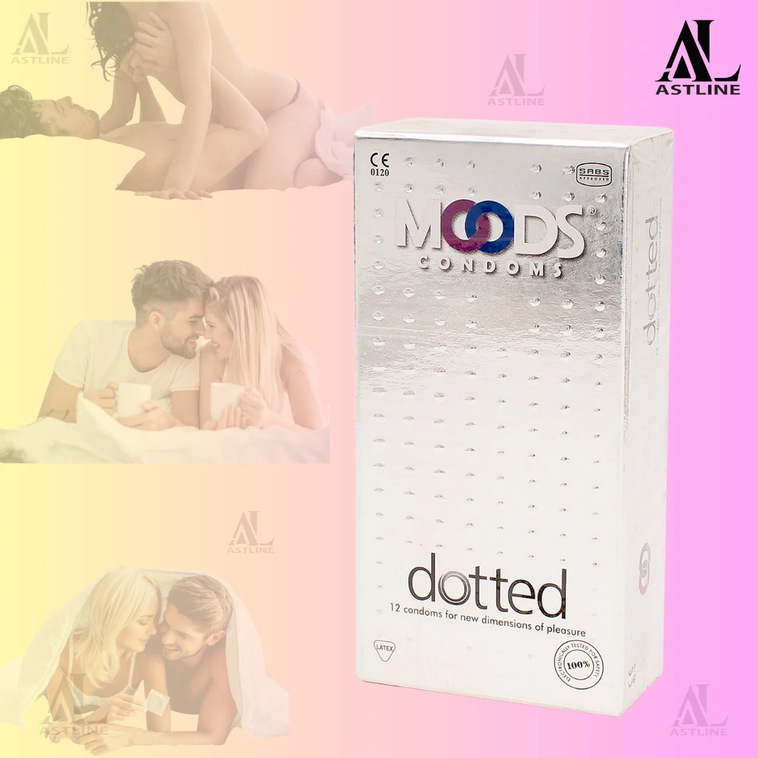MOODS Dotted Condoms 12Pcs - image 2