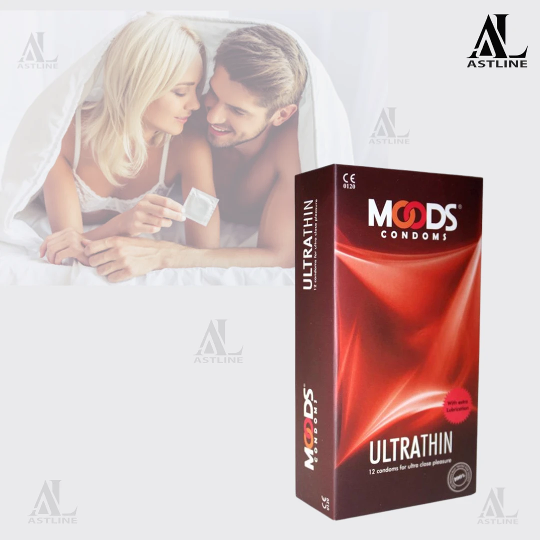 MOODS Ultra Thin Condoms 12Pcs - image 3