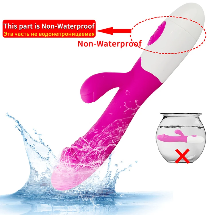 Generic Rabbit vibrator Rechargeable Dual vibrations Adult toys - image 5