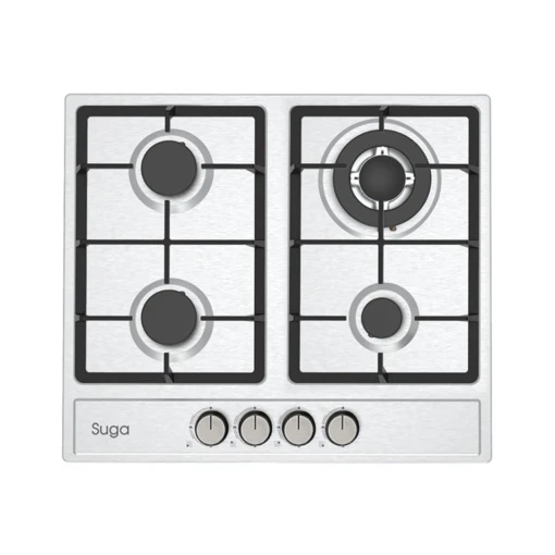 SUGA SGH-4/1334SS 4B Stainless Steel Cooker Hob