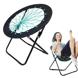 Camp Field Bungee Folding Dish Chair