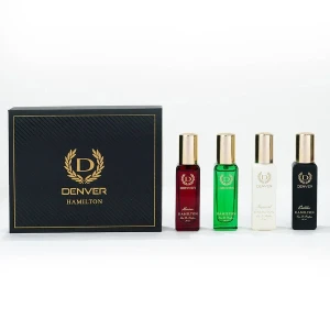 Denver 4 x 20ml Perfume Set Premium Fragrances