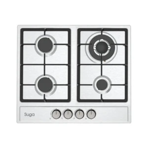 SUGA SGH-4/1334SS 4B Stainless Steel Cooker Hob