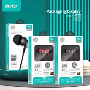 ZEQI HF06 In-ear Wired Headphones 3.5mm Jack