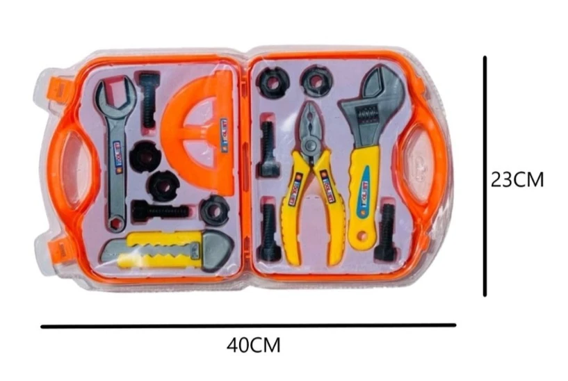 Generic Toy Tools with 15 Pieces Set - image 4