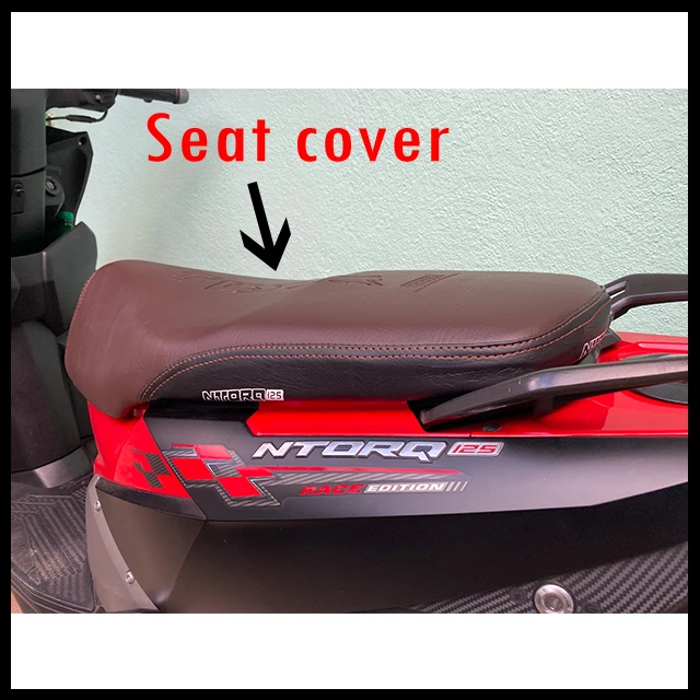 TVS NTORQ Bike Leather Seat Cover - image 5