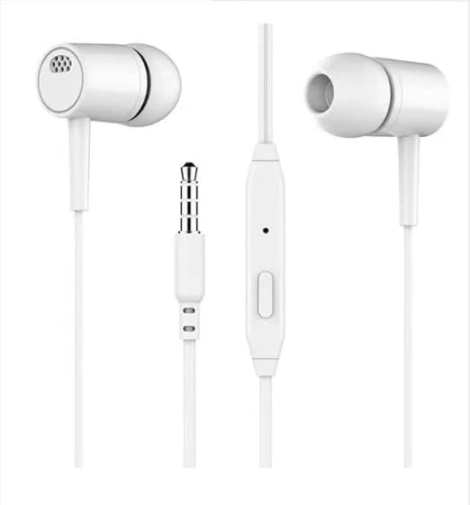 Generic White Stereo 3.5mm Jack Headphones