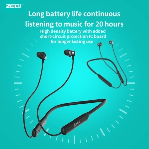 ZEQI Wireless Bluetooth Neck Hanging Headphones - image 2