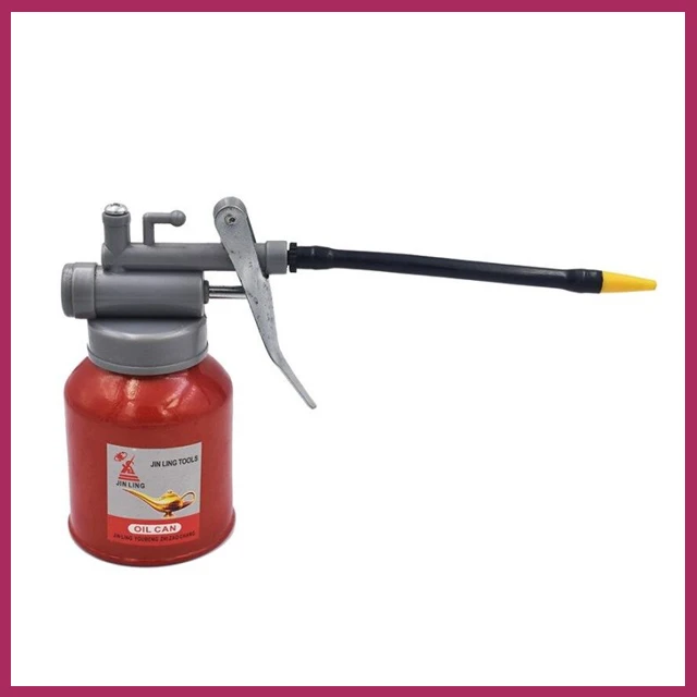 Generic 250ml Hand Oil Can Pump Oiler Flexible Spout - image 5