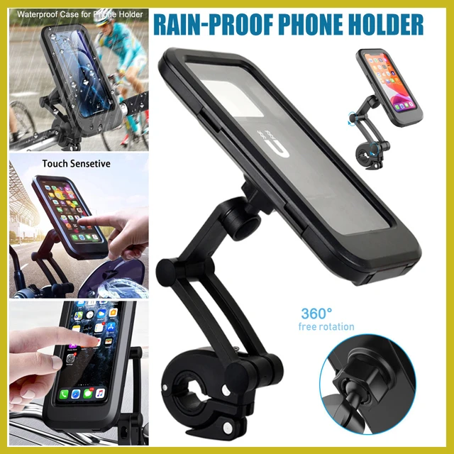 Generic Motorcycle Phone Mount 360° Adjustable Waterproof