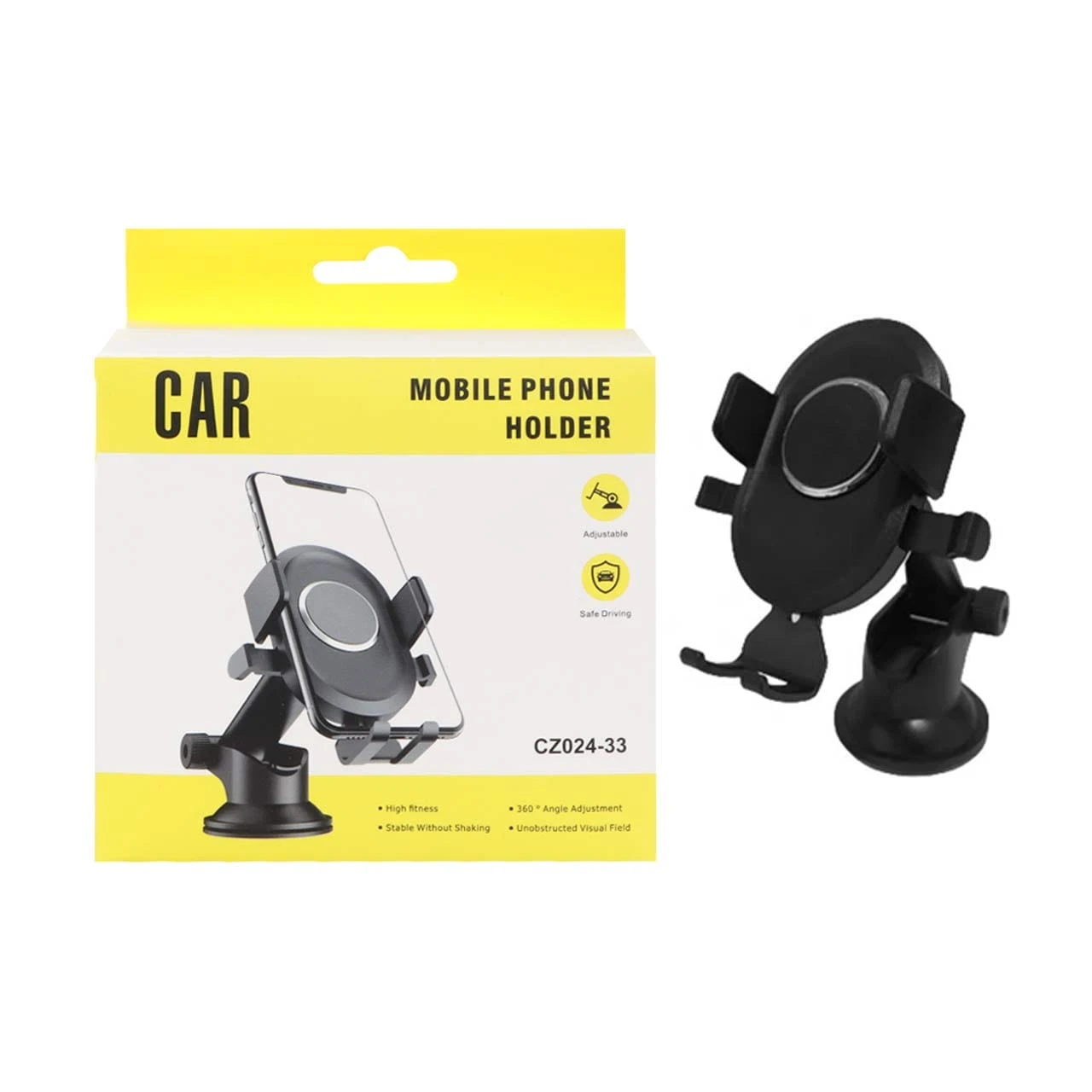 Generic Car Phone Holder 360° Adjust Suction - image 4