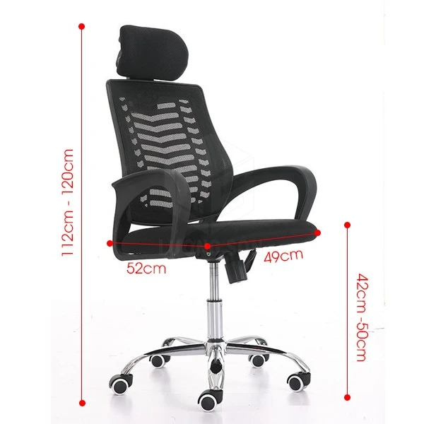 Generic M001 High Back Office Chair with Headrest - image 3