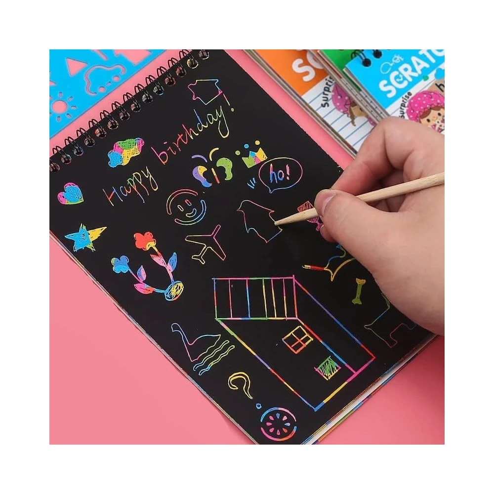 Generic Drawing Book Scratch Painting - image 2