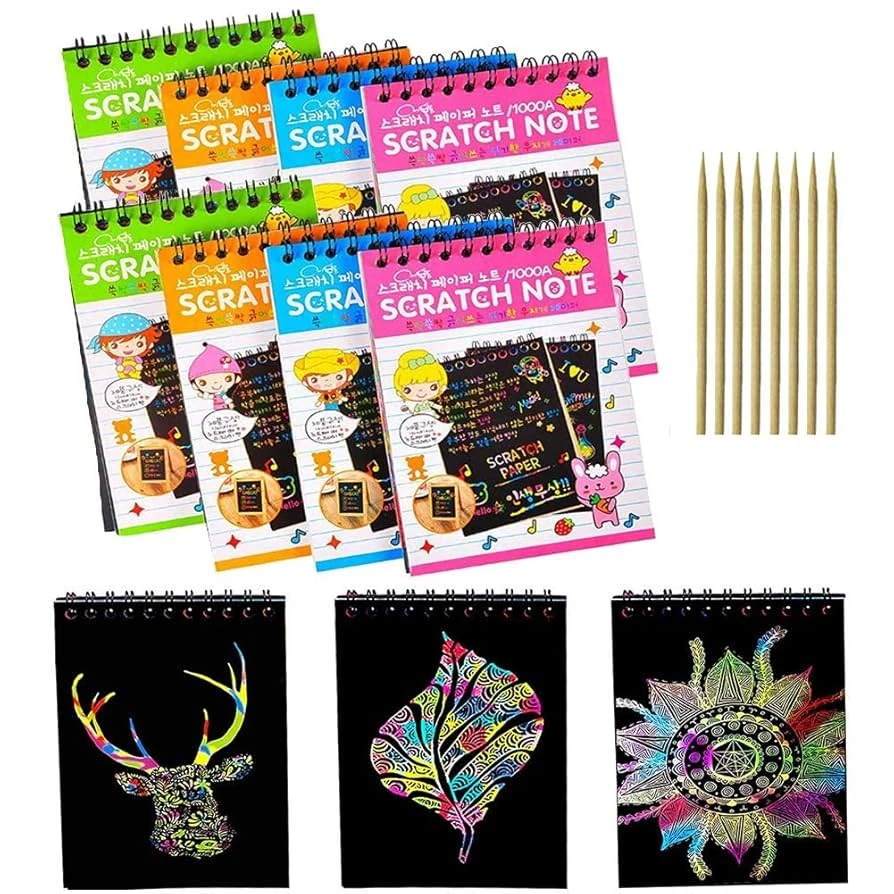 Generic Drawing Book Scratch Painting - image 4