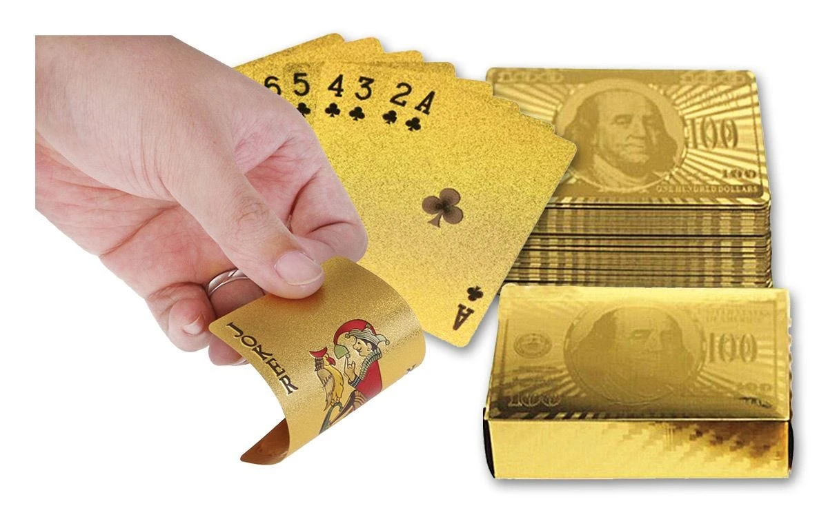 Aym Gold Foll Playing Cards - image 3