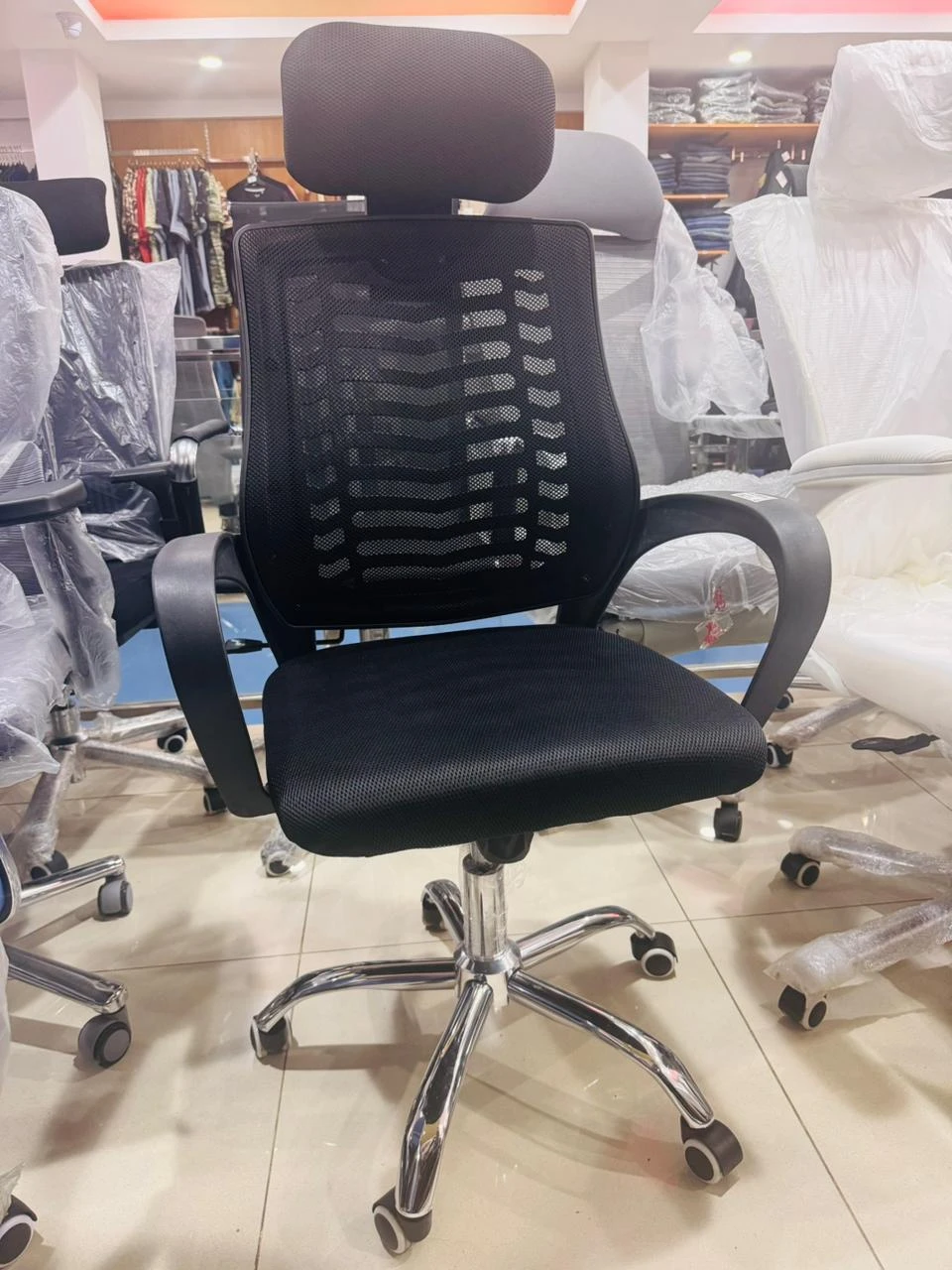 Generic M001 High Back Office Chair with Headrest - image 6