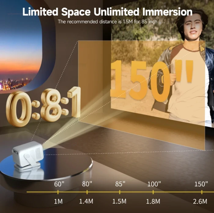 Magcubic HY310X 4K Mini Projector Auto Focus - image 10