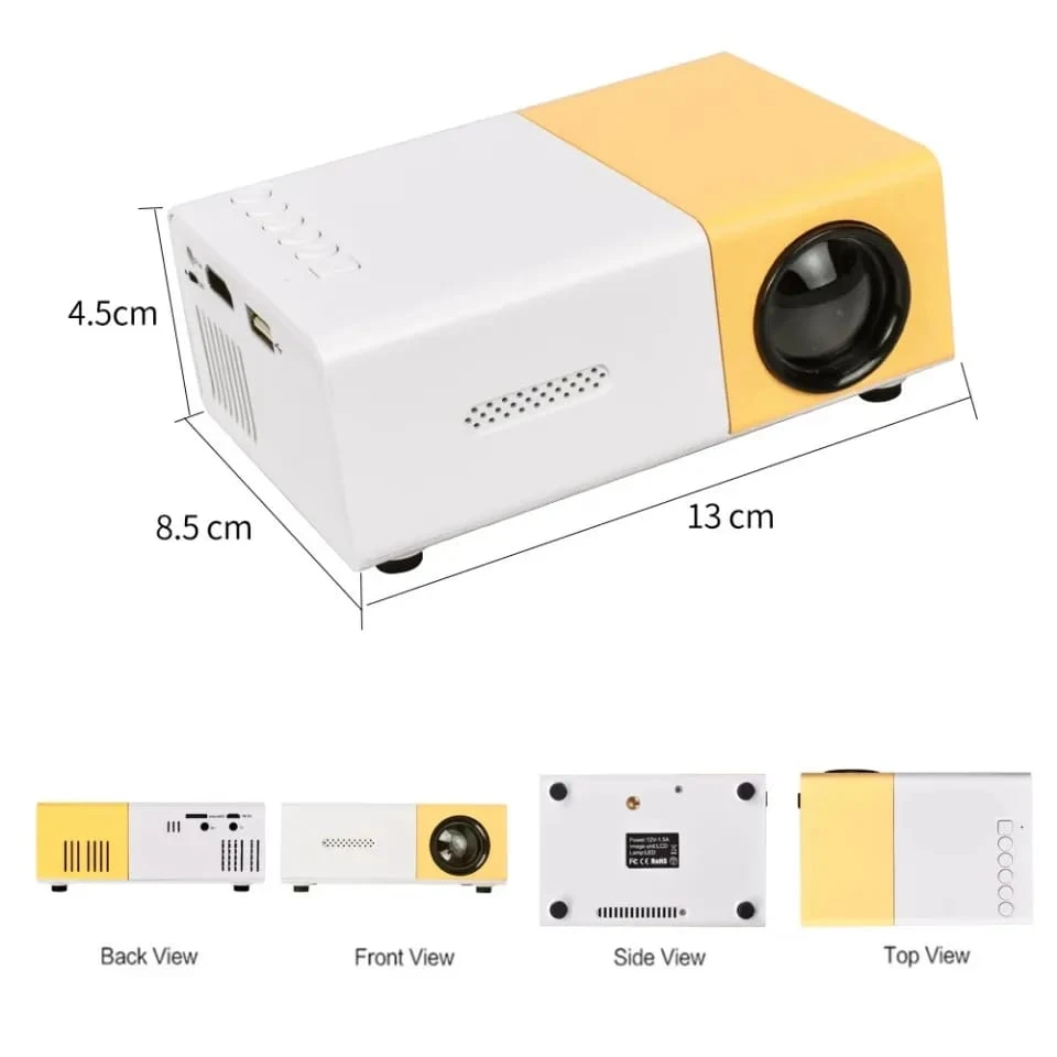 Generic Mini Projector High-resolution LED - image 4