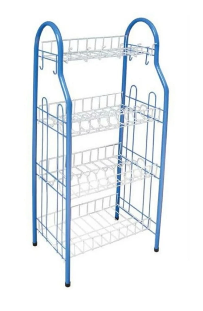 Generic 4 Layer Metal Dish Rack Multi-functional - image 3