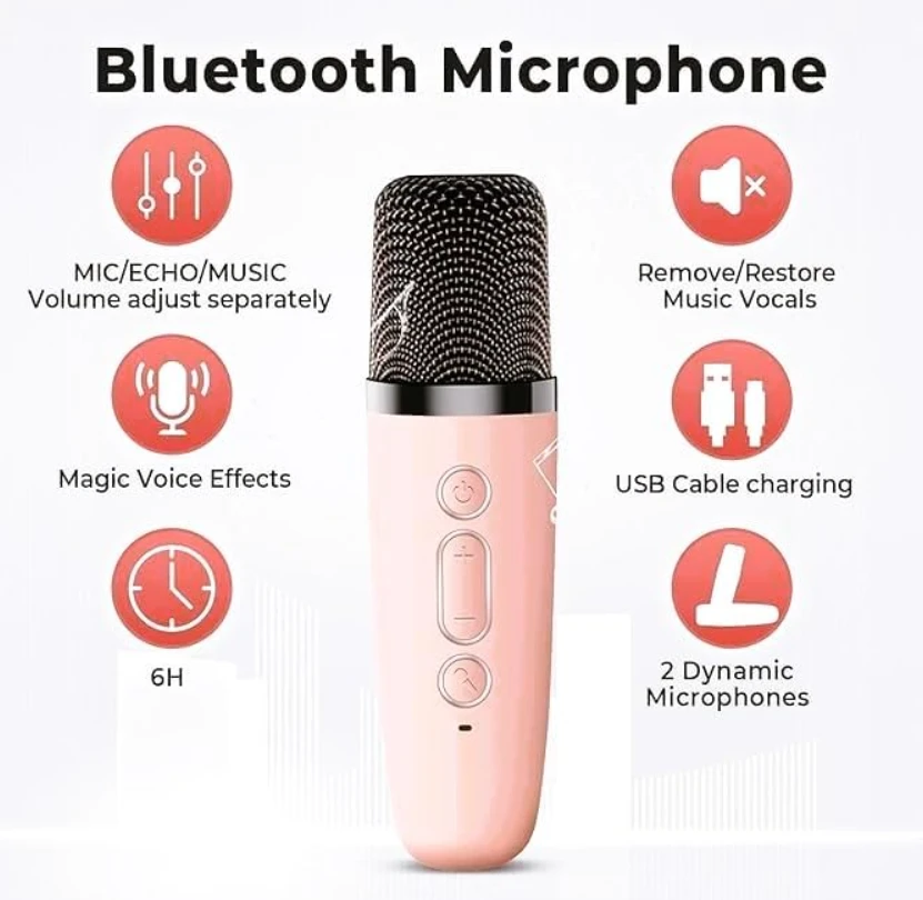 Generic K12 Mini Portable Bluetooth Karaoke Speaker - image 5