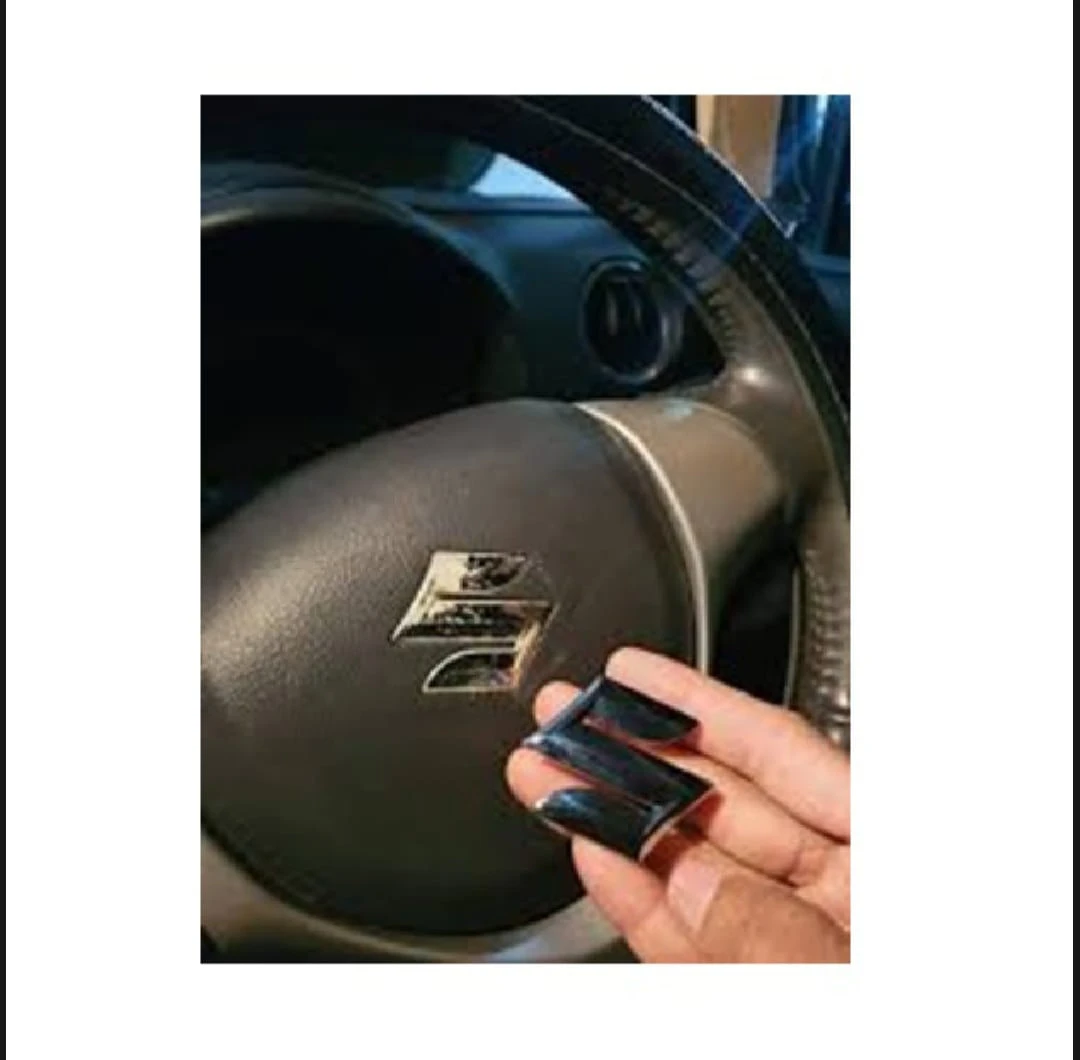 Suzuki Car Steering Wheel Emblem Badge - image 2
