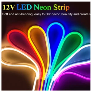 Generic 12V DC Neon Strip Light 1m IP65 Waterproof
