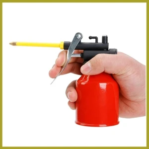Generic 250ml Hand Oil Can Pump Oiler Flexible Spout