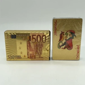 Aym Gold Foll Playing Cards