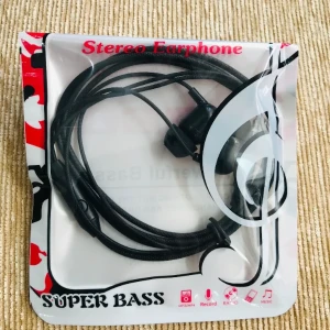 Generic Hand free Stereo Earphone Powerful Bass