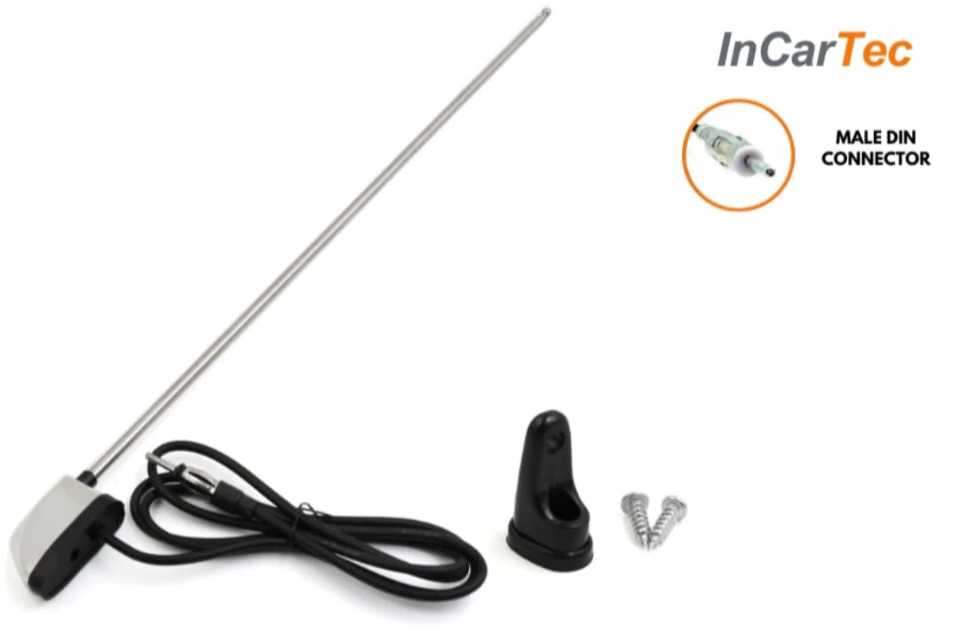 Universal Car Side Antenna Telescopic FM Reception - image 2