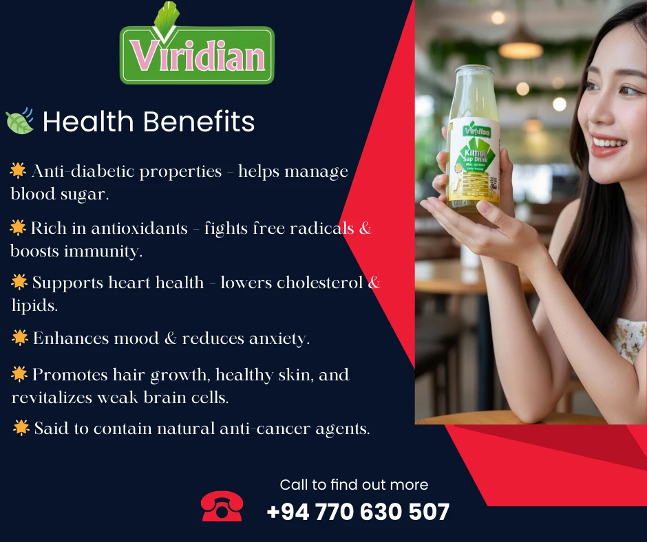 Viridian Kithul Sap Drink Fat Loss Glowing Skin - image 5