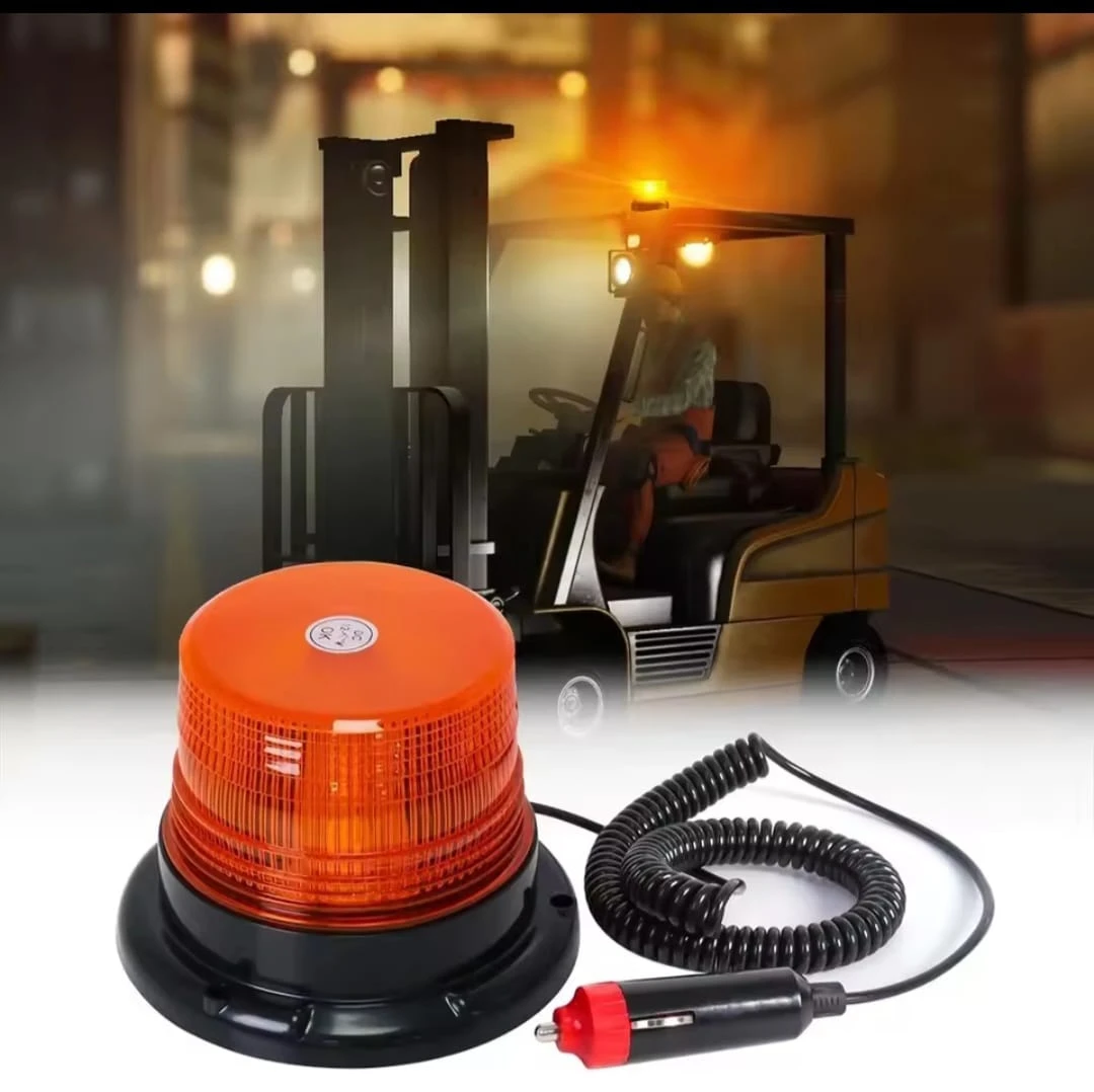 Generic 12LED Warning Flash Amber Yellow Light - image 2